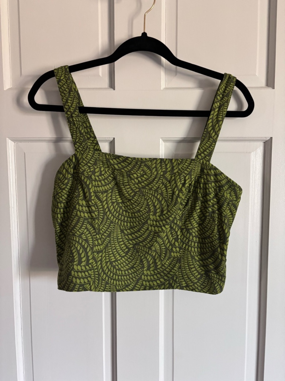 Crop Top - Cotton Pattern Size Medium